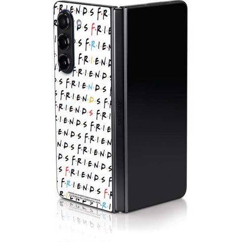 Warner Bros FRIENDS Pattern Galaxy Z Fold5 5G Skin